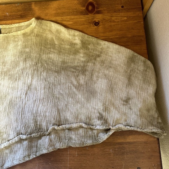 OH MY GAUZE cotton Relaxed Fit matching pants set top Lagenlook Boho S/M - Picture 8 of 16